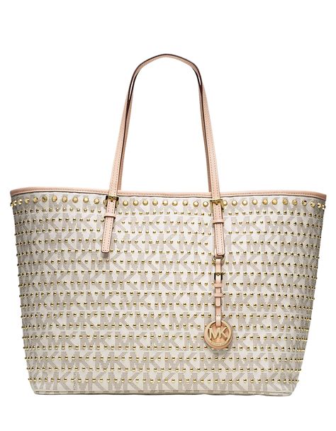 michael kors vanilla soft pink|michael kors packable tote.